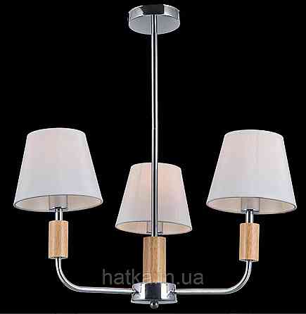 Люстра классическая для гостиной VALESO V16-3 CH хромовая Киев