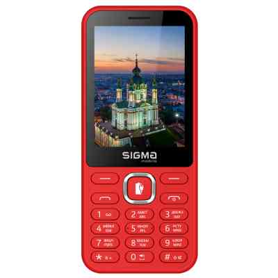 Мобильный телефон Sigma X-style 31 Power Type-C Red (4827798855058) Винница
