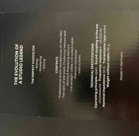 Навушники Beyerdynamic DT 1990 PRO MK II Харків