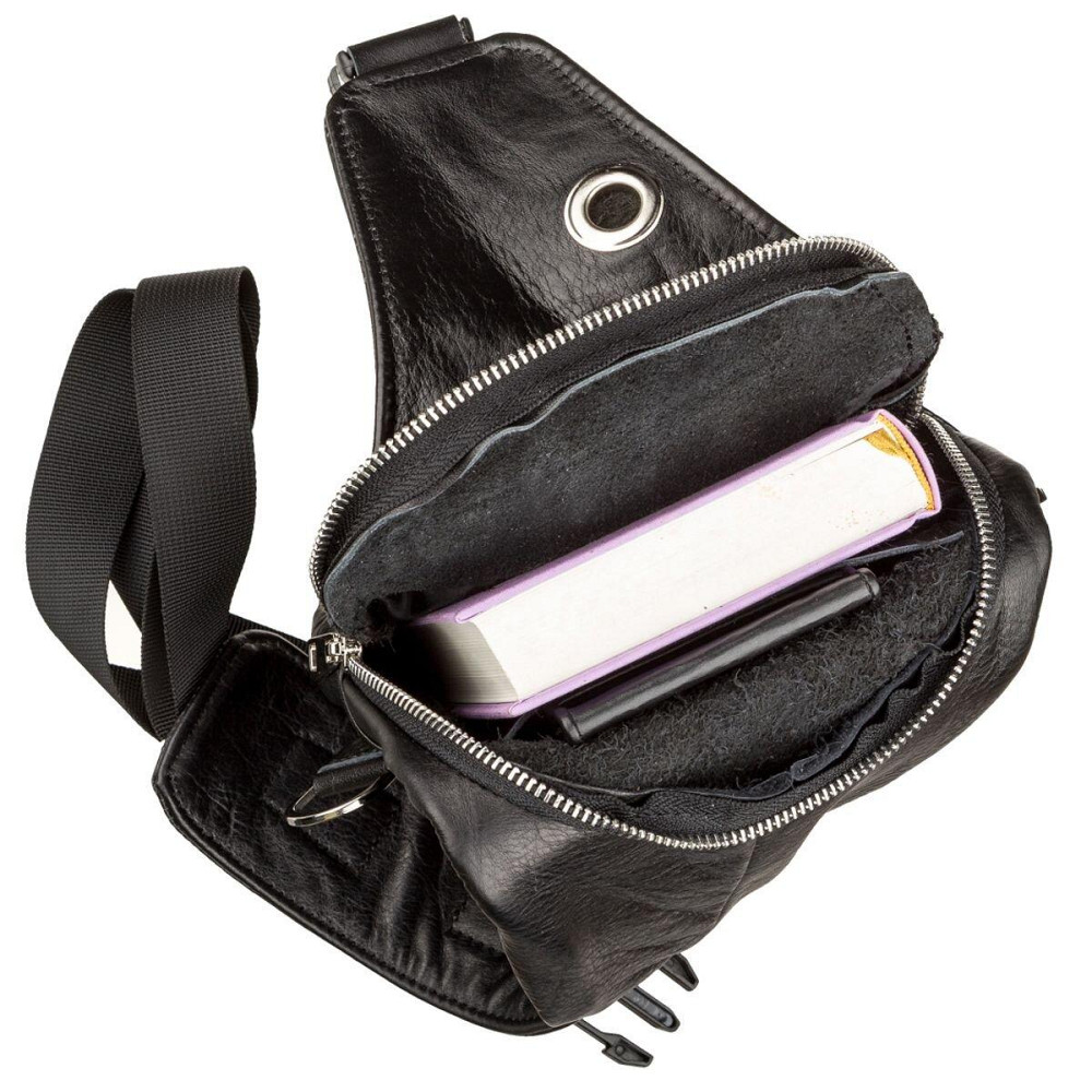 Сумка мужская SHVIGEL 13903 Черная Киев - изображение 6