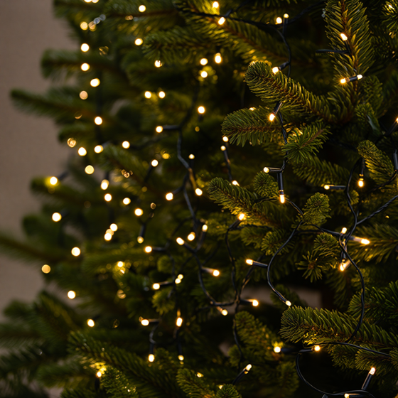 Garlando Гірлянда Різдвяна фея вулична 100 (м) 1000 LED чорний провід Жовтий CF1000L100MBY Коломия