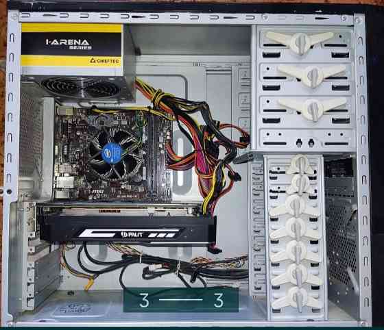 Ігровий комп'ютер: GTX 1060, 6Gb. 13 8100 CS2 GTA5 RUST Metro Exodus. Київ