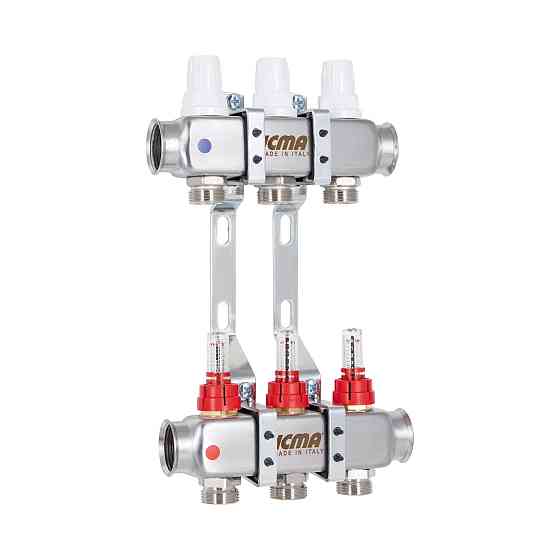 Коллектор с расходомерами (нерж.) 1