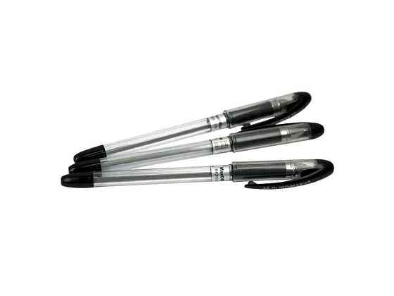 Ручка масляная MaxOFFICE, черная BM.8352-02 ТМ BUROMAX Киев