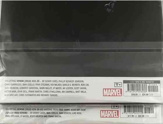 Комиксы Марвел Веном Донни Кейтс продолжение Vol 3-6 Marvel Venom Харьков