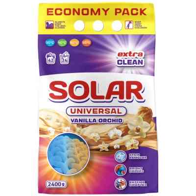 Стиральный порошок Solar Household Universal Vanilla Orchid 2.4 кг (4820269930315) Винница
