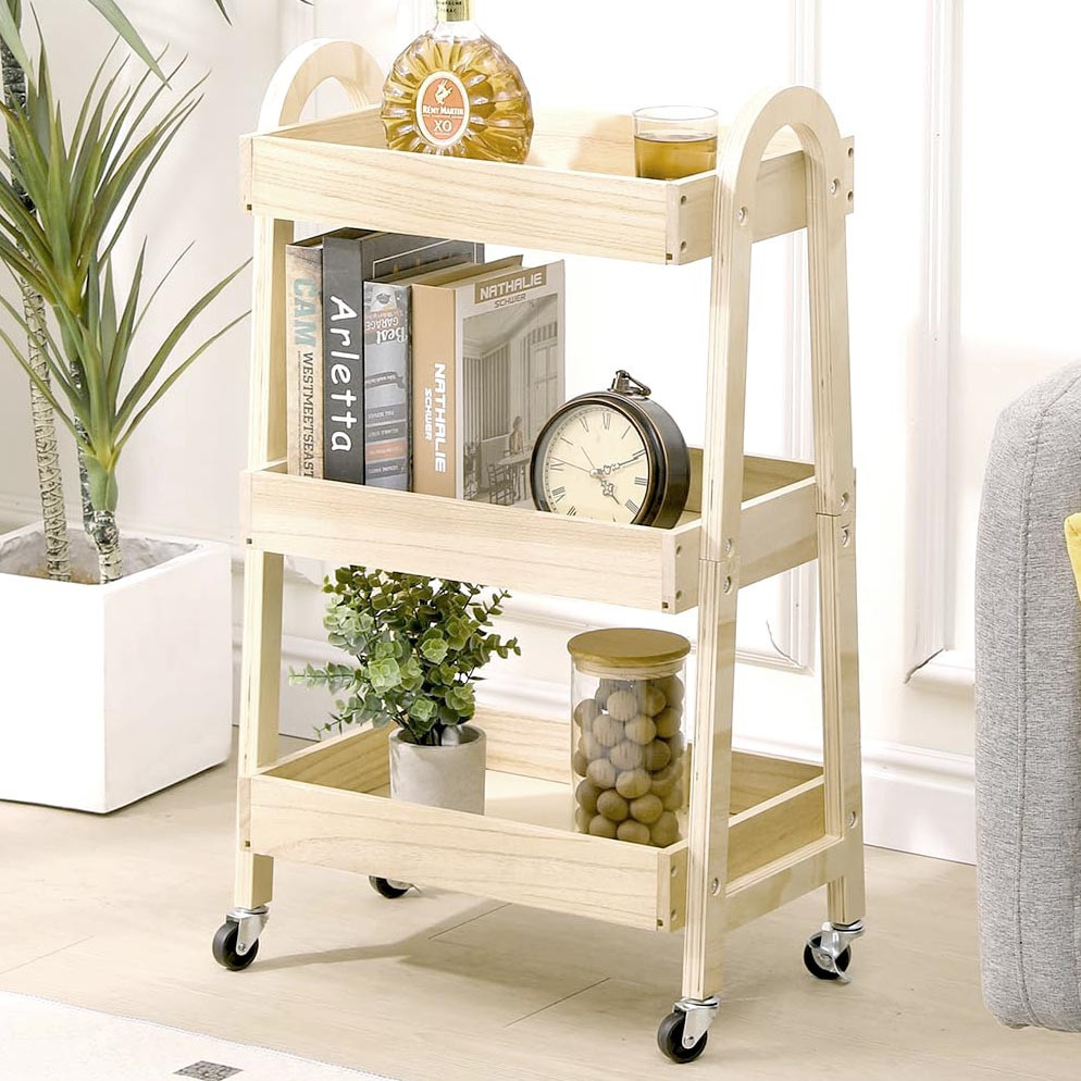 Етажерка для ванної на коліщатах "Талінар" бланже Миколаїв - фото 1