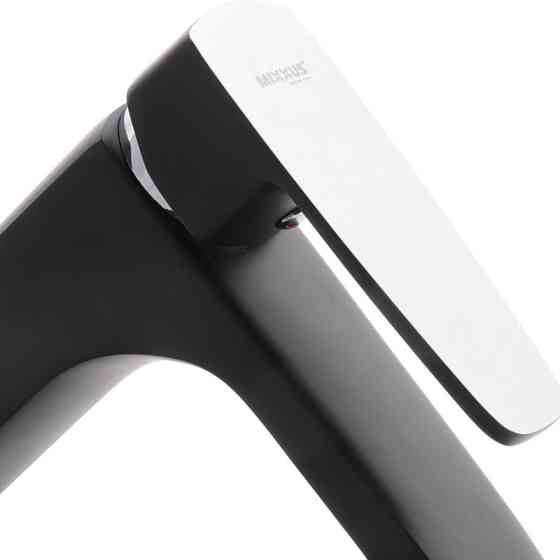 Чорний змішувач для умивальника Mixxus Missouri 001 (MI0598) Харків