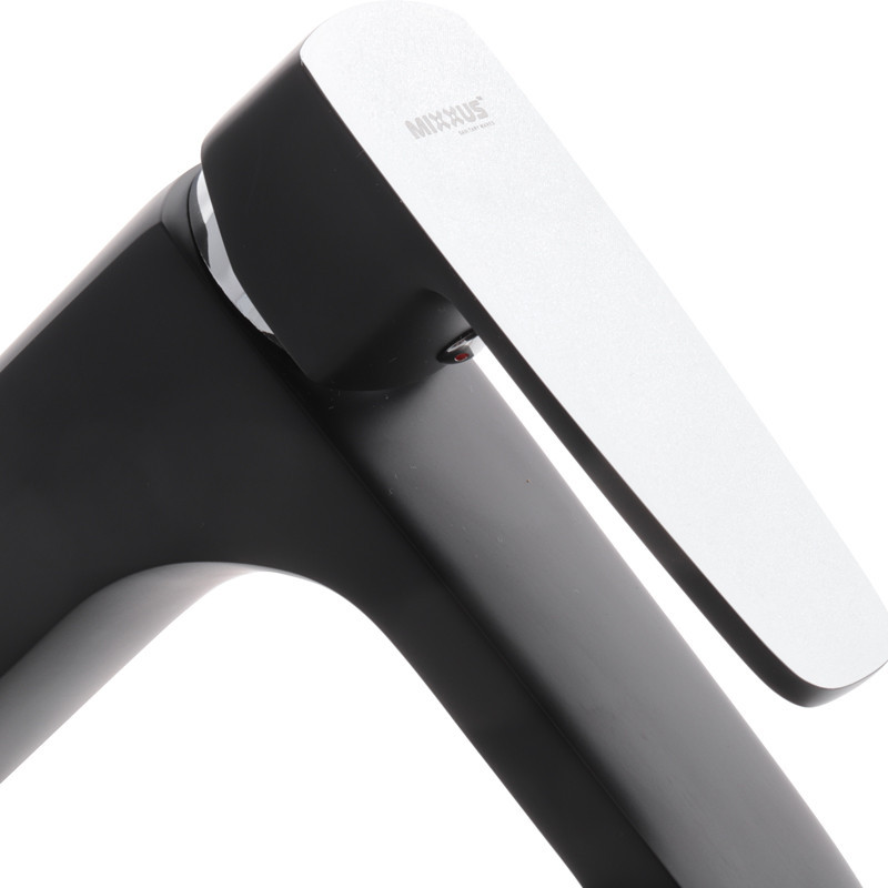 Чорний змішувач для умивальника Mixxus Missouri 001 (MI0598) Харків - фото 3