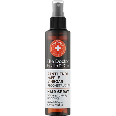 Спрей для волос The Doctor Health & Care Panthenol + Apple Vinegar Реконструкция 150 мл (8588006042870) Винница - изображение 1