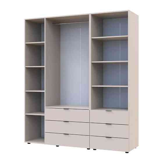 Шафа для одягу Doros Гелар Кашемір 3ДСП з пеналом 176.2х49.5х203.4 (DRS-011922) Львів