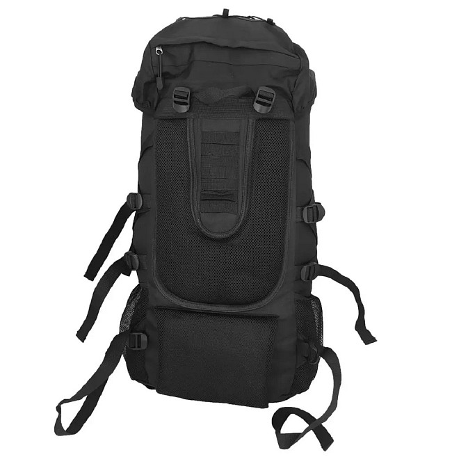 Рюкзак туристичний KAIMAN 55 л чорно-темно-синій Київ - фото 4