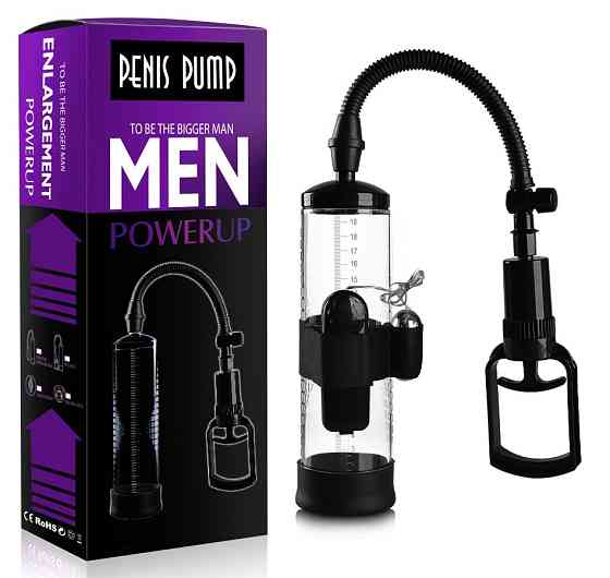 Вакуумна помпа з вібростимуляцією CANWIN Passion Pump Men Powerup - P728Z Sex Aura Київ