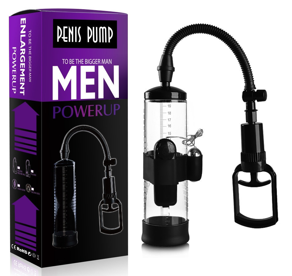 Вакуумна помпа з вібростимуляцією CANWIN Passion Pump Men Powerup - P728Z Sex Aura Київ - фото 1