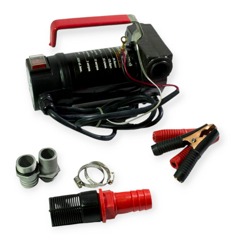 Насос для перекачування палива помповий 24в/50л/хв/175вт/штуцер 25мм Мукачево - фото 1