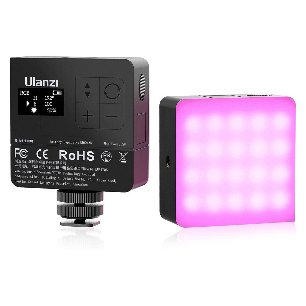 Накамерне світло LED RGB CRI95+ 2500-9000К Ulanzi VL49 RGB Pro Київ - фото 1