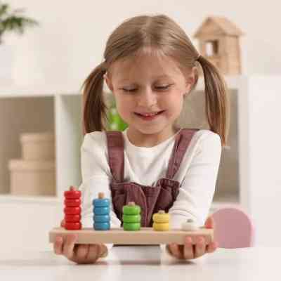 Развивающая игрушка Ігротеко Счеты-пирамидка (900439) Винница