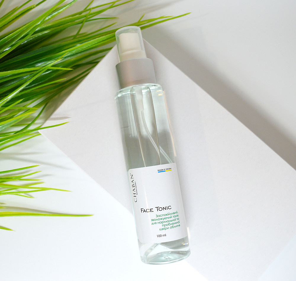 Успокаивающий тоник для нормальной и проблемной кожи лица Chaban 100 мл Киев - изображение 2