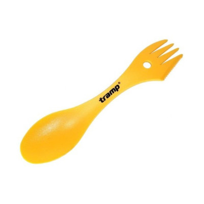 Ложка-виделка туристична Tramp пластик Yellow (UTRC-069-yellow) Вінниця - фото 1