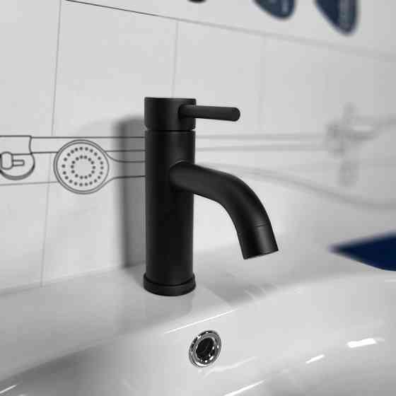 Смеситель для раковины Volle CRUZE de la noche черный/матовый 1547.010104 Киев