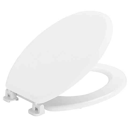 Кришка-сидіння для унітазу Gedy Agata 470x375x55 мм (4025-02) Білий Вінниця