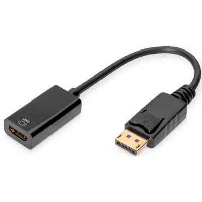 Перехідник DisplayPort to HDMI (M/F) Ultra HD active Digitus (AK-340415-002-S) Вінниця