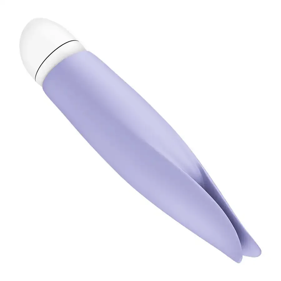 Вібратор з пелюстками Fun Factory VOLITA purple, компактний, дуже тихий, на батарейках Львів - фото 3