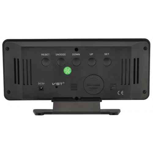 Годинник настільний VST-888Y 7006 з зеленою підсвіткою. Вінниця