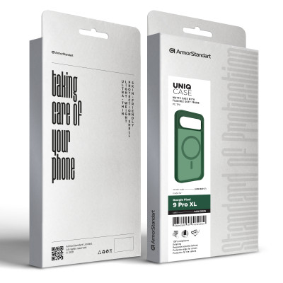 Чехол для мобильного телефона Armorstandart Uniq MagSafe Google Pixel 9 Pro XL Dark Green (ARM80917) Винница - изображение 3