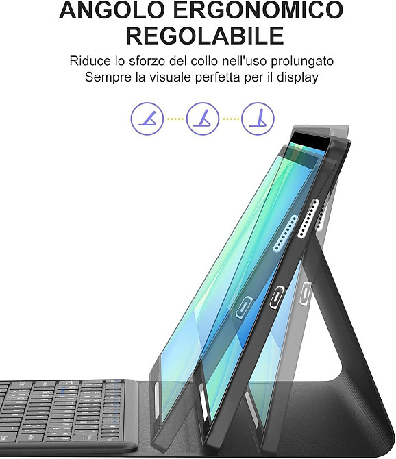 Чехол-клавиатура для Samsung Tab S10 FE Plus 13.1