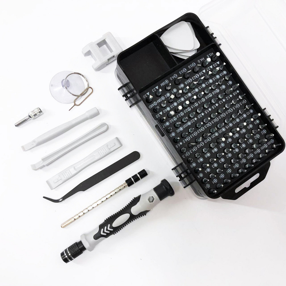 Набор мини прецизионных отверток 115 в 1 для ремонта электроники AF-83 Ивано-Франковск - изображение 10