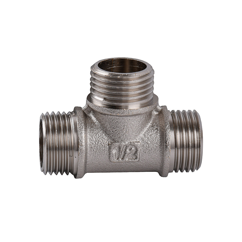Трійник 1/2″ЗЗЗ нікельований NT332S OPTIMUM Тернопіль - фото 2
