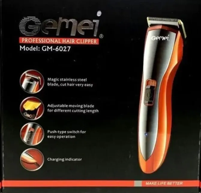Машинка для стрижки GEMEI GM-6027 Киев - изображение 9