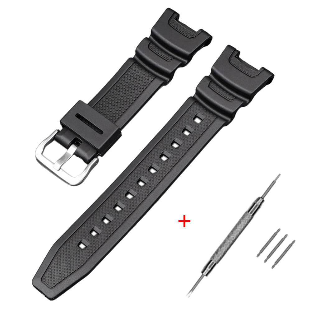 Ремешок для Casio SGW-100 Black SI SBR Киев - изображение 1