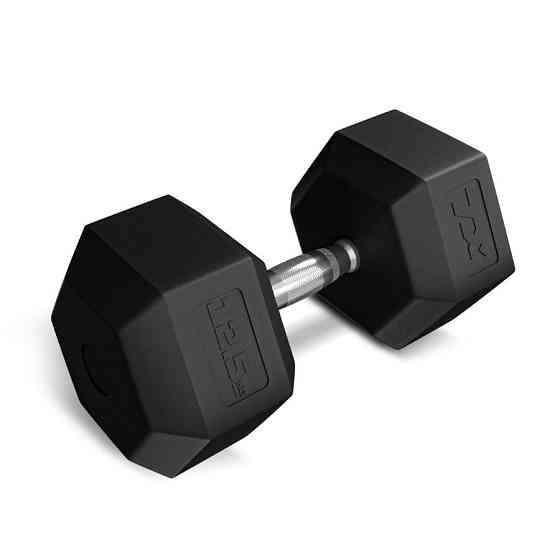 Гантеля шестигранна прогумована TX-125RD Trex Sport 12,5кг Киев