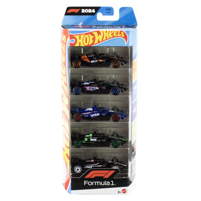 Машина Hot Wheels набор F1 2024 5 базовых болидов (JGF58) Винница - изображение 1