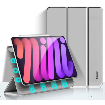 Чохол до планшета BeCover Magnetic Apple iPad mini 6 2021 Gray (706838) Вінниця - фото 3