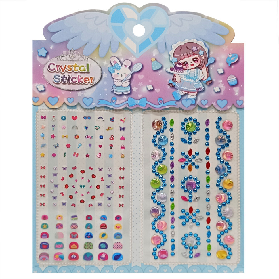 Наклейка камни XY-008-1(Blue) для авто, ноутбуков, телефонов Вінниця - фото 1