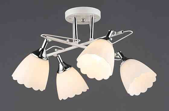 VALESO Стельова люстра B N6684/4 Білий + Хром Коломыя