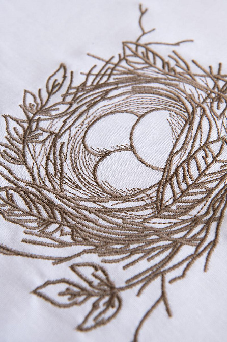 Полотенце пасхальное, белое льняное с вышивкой топ Киев - изображение 2