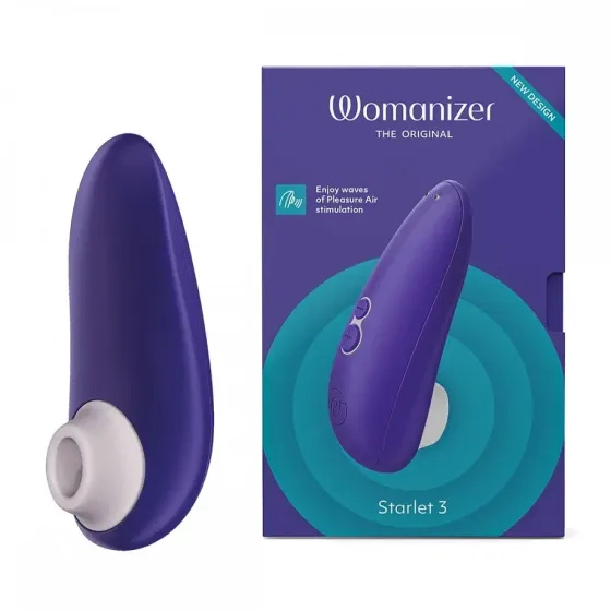 Вакуумный клиторальный стимулятор Womanizer Starlet 3 Indigo Sex Aura Киев