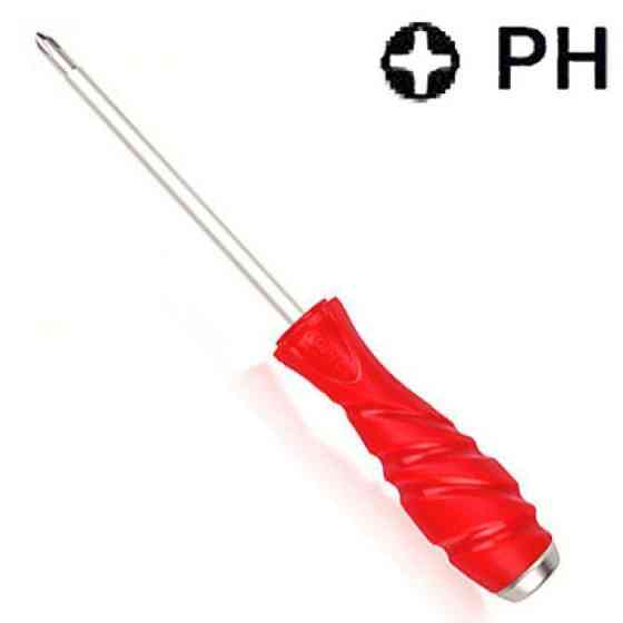 Викрутка ударна хрестова TOPTUL PH1x100 SUPER GRIP FBGA0110 Чернігів