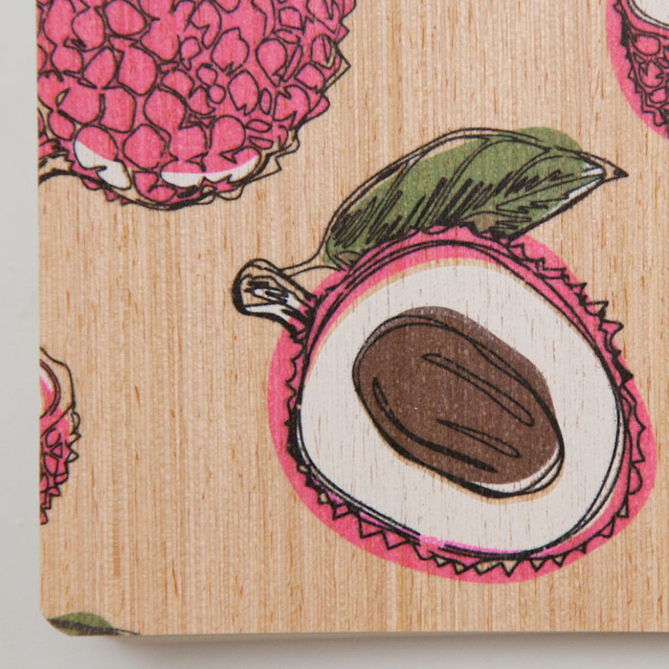 Блокнот "Лічі" із модифікованої деревини 12201-KR формат А5 на пружині Вінниця - фото 4