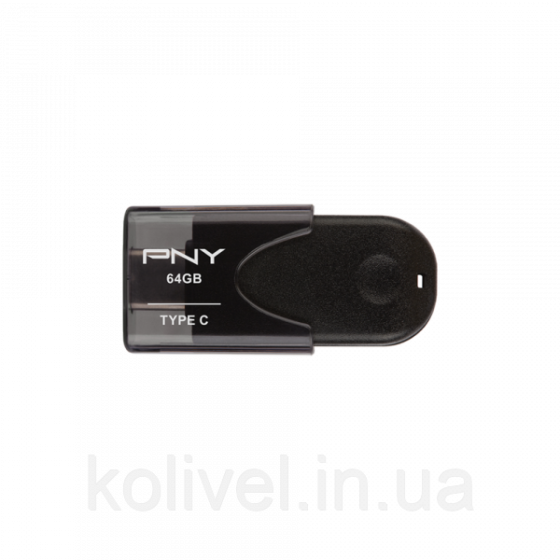 USB Flash PNY 64 GB Elite Type-C USB 3.1, Retail (FD64GATT4TC31K-EF) Киев