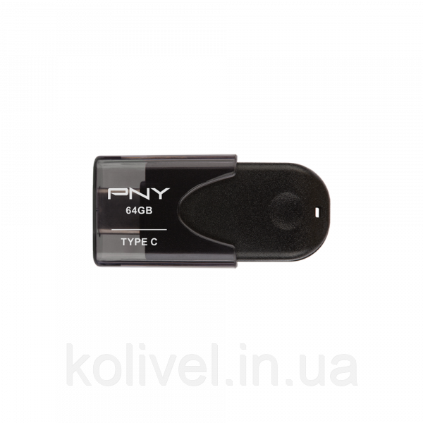 USB Flash PNY 64 GB Elite Type-C USB 3.1, Retail (FD64GATT4TC31K-EF) Киев - изображение 3