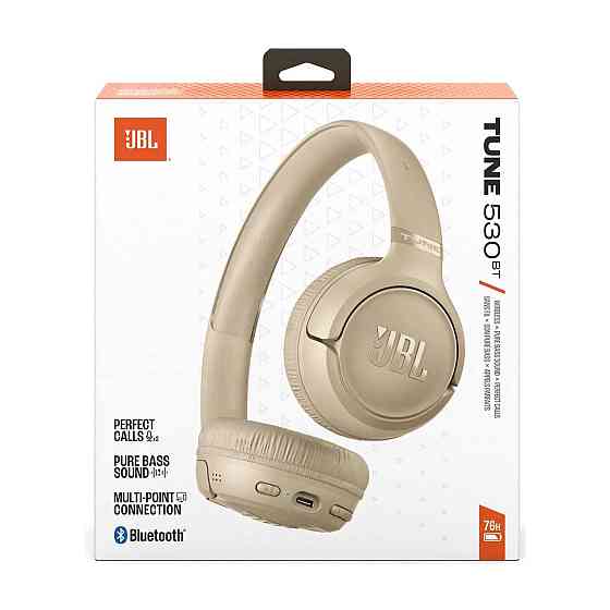Bluetooth-гарнітура JBL Tune 530BT Beige (JBLT530BTBEGEU) ( 10800 ) Харьков