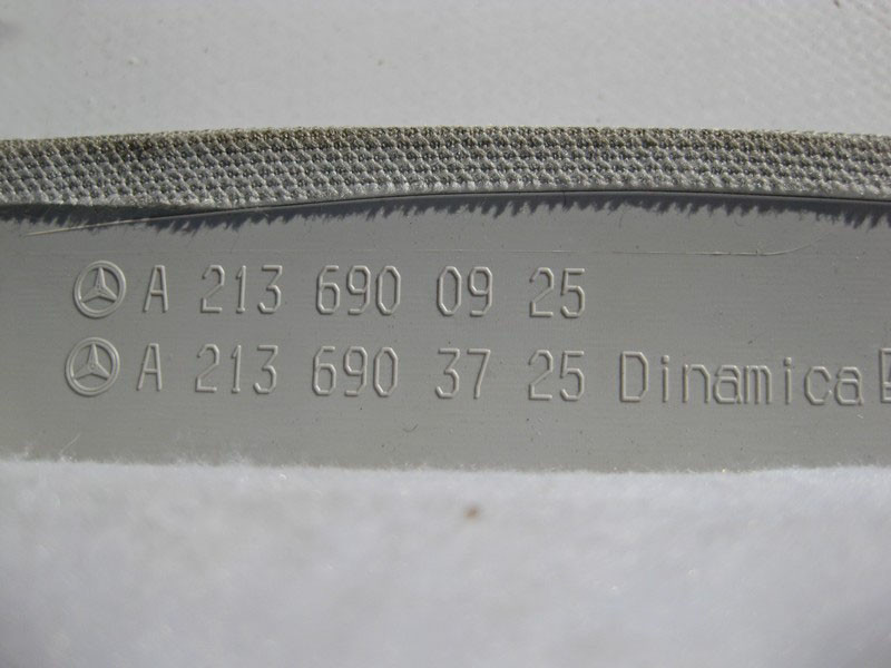 Mercedes-Benz  A2136900925 7Q03 Обшивка лівої стійки "C" сіра E-Class W213 Одеса - фото 3