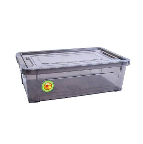 Контейнер 1,7л 24*16*7 см коричневий прозорій/какао Smart Box Алеана Житомир - фото 1