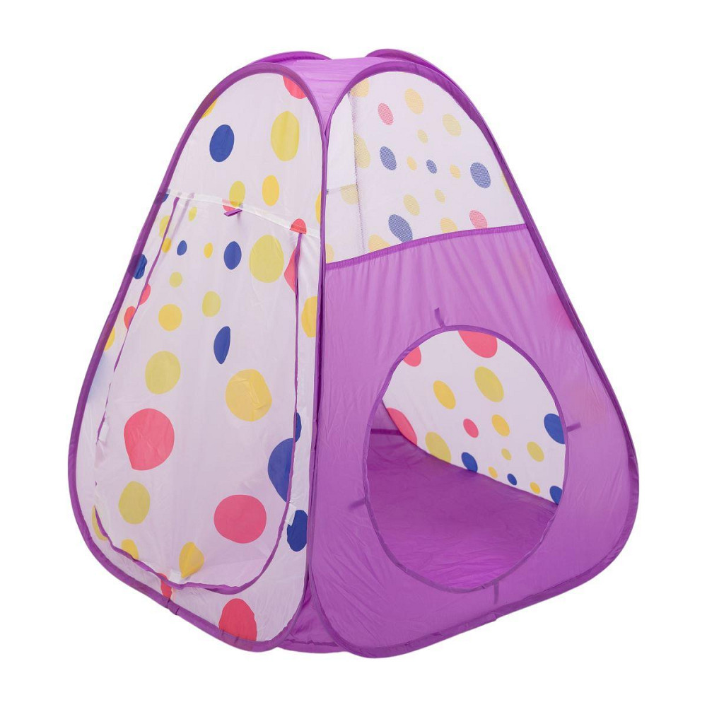 Дитяча палатка 3 в 1 з тоннелем і басейном, фіолетова Київ - фото 4