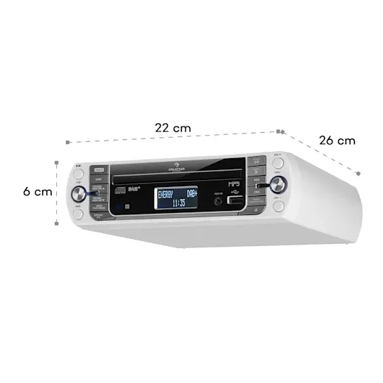 Кухонная магнитола приемник Auna KR-400 CD Bluetooth из Германии Днепр - изображение 9